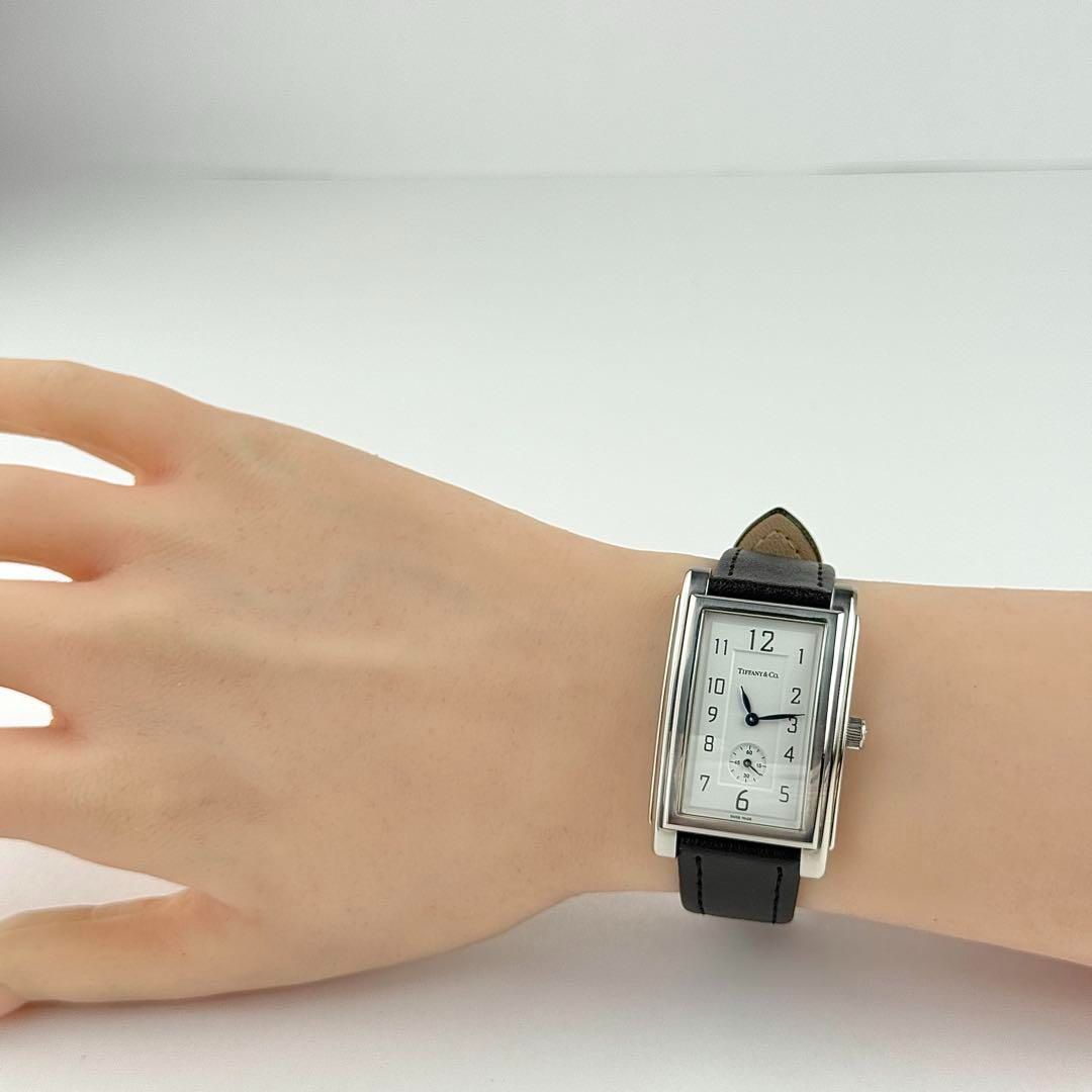 ティファニー グランド ベルト 電池 レディース 腕時計 663