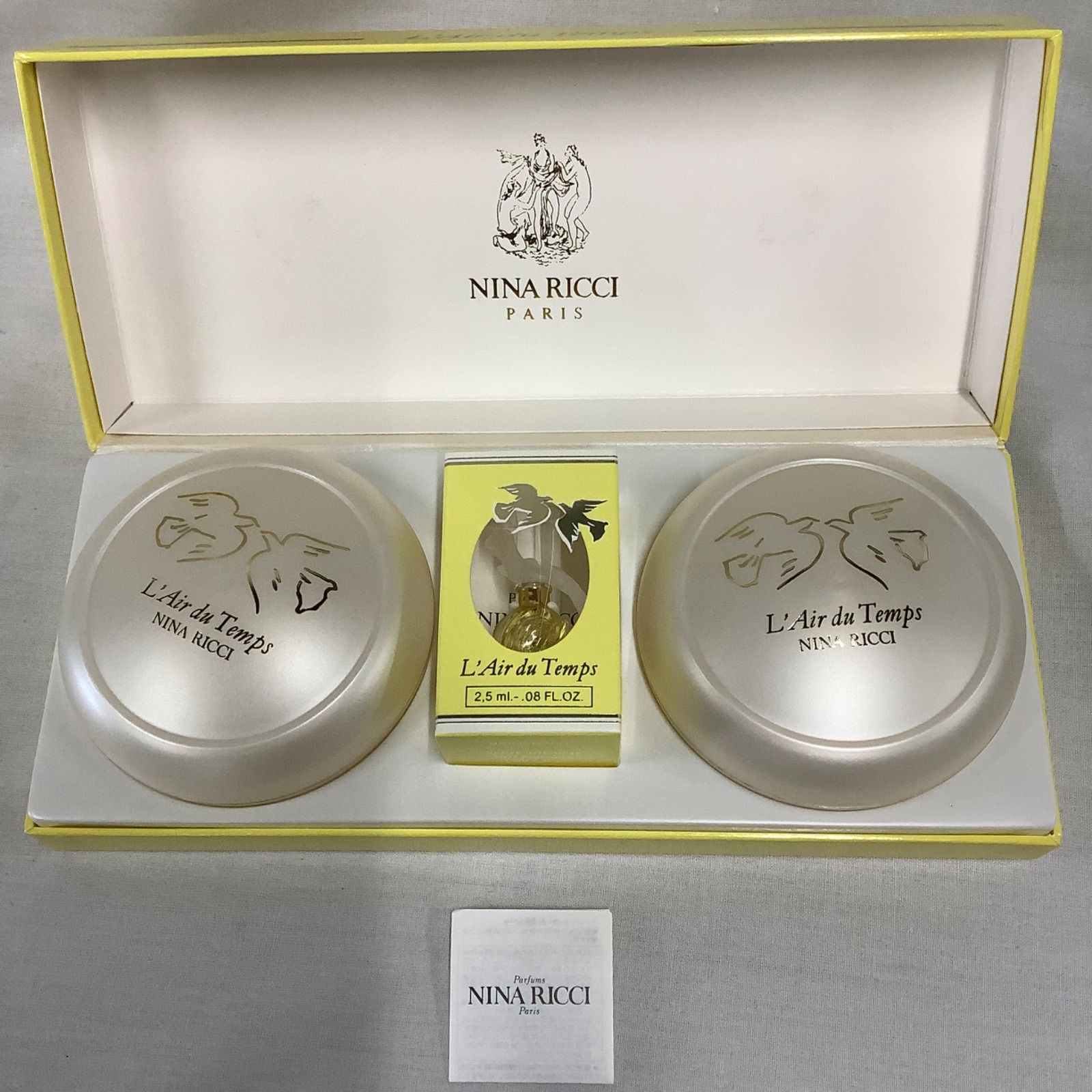 未使用】NINA RICCI ニナリッチ ソープ 香水セット