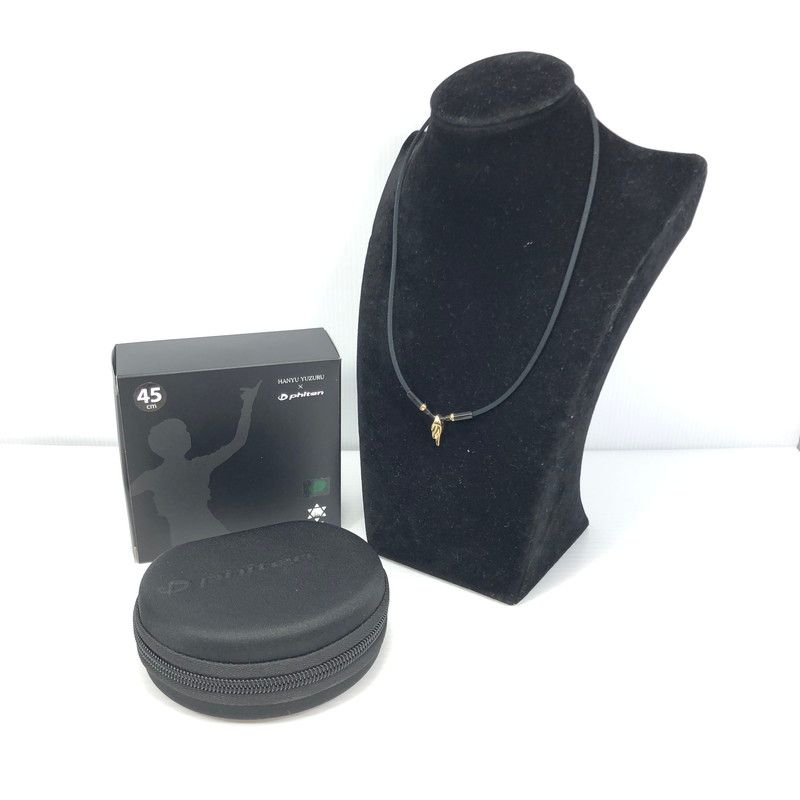 メンズ PHITEN ファイテン 羽生結弦 0221TG855052 RAKUWA NECKLACE WING GOLD ネックレス ウィング ゴールド アクセサリー 192-250216-na-19-TAG