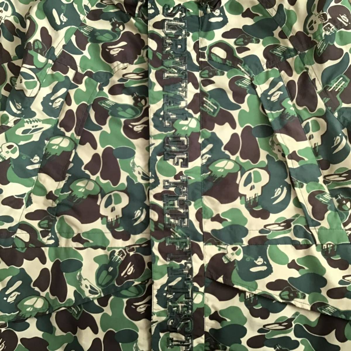 ★激レア★ STUSSY × BAPE camo スノボジャケット Sサイズ a bathing ape snowboard jacket エイプ  ベイプ アベイシングエイプ 迷彩