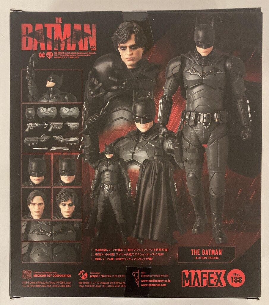 フィギュア マフェックス ザ・バットマン 初版マーベル刻印