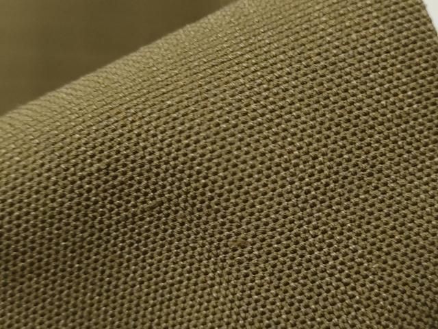 平和屋着物○男性 本場筑前博多織 角帯 栗色 正絹 逸品 CAAT8115hy