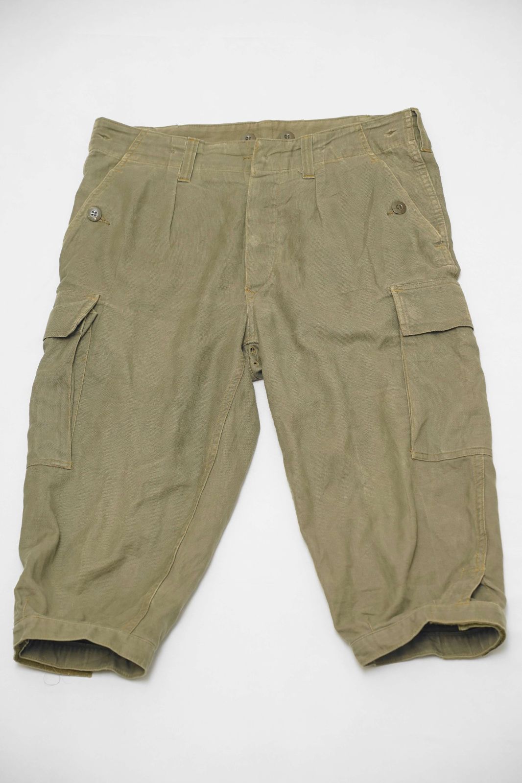 70s ビッグベル スーパーフレア ベルボトム レザー フレアパンツ 茶色