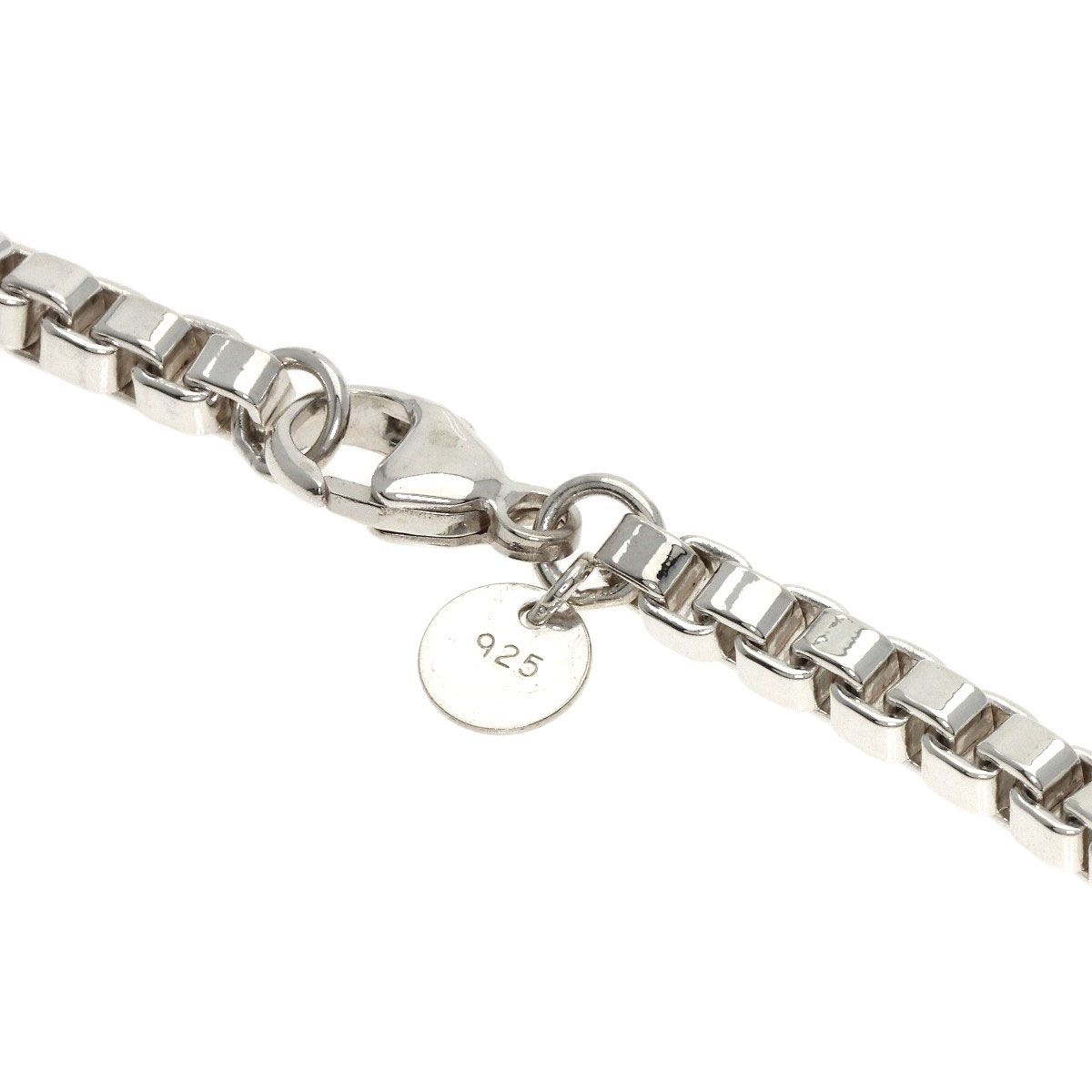 ティファニー　Tiffany ベネチアン　ブレスレット　s925 美品 TIFFANY&Co. ティファニー ベネチアンブレスレット 19.3cm