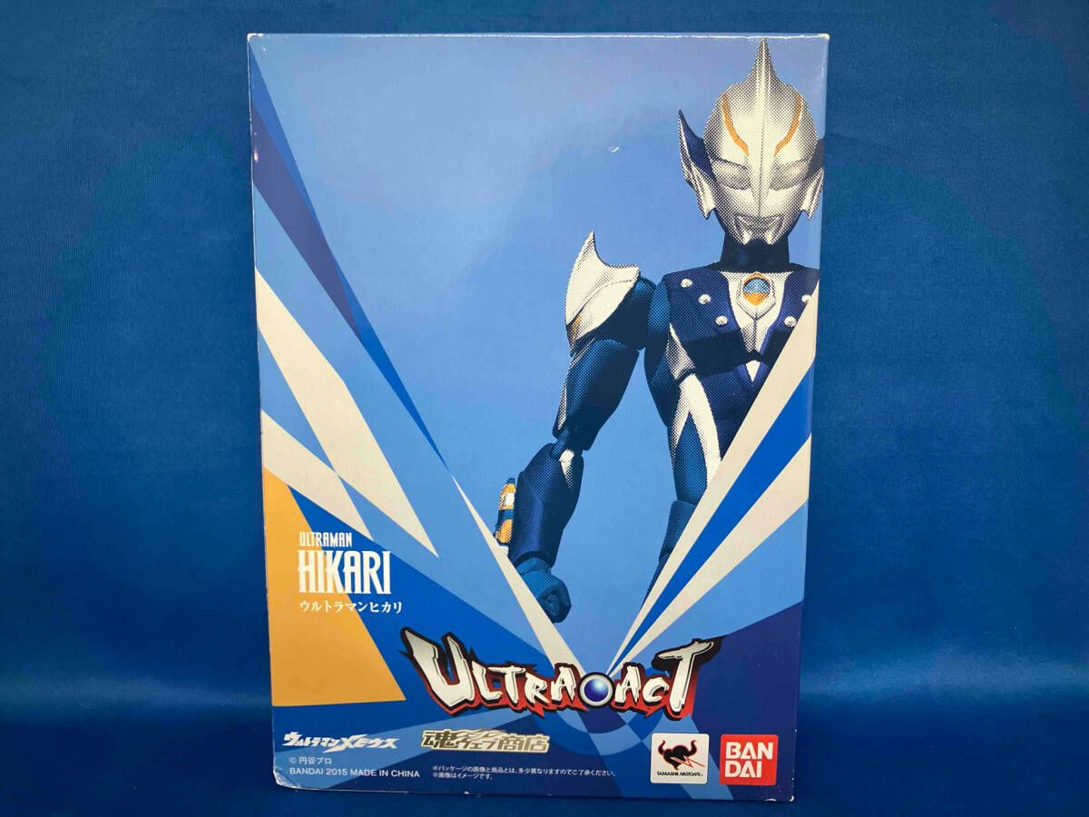 ★美品★ウルトラマンヒカリ ウルトラアクト 魂ウェブ商品 ウルトラマンメビウス レビュー】 バンダイ 魂ウェブ商店 ULTRA-ACT ウルトラマン