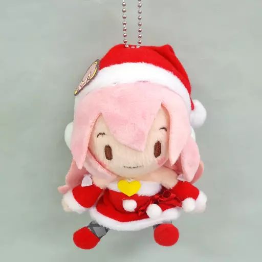 【限定SALE，定番人気】 【中古】キーホルダー・マスコット(キャラクター) 巡音ルカ ふわふわキーチェーンマスコット リン＆レン＆ルカ クリスマス 「初音ミク -Project DIVA-F 2nd」 キーホルダー・アクリルキーホルダー