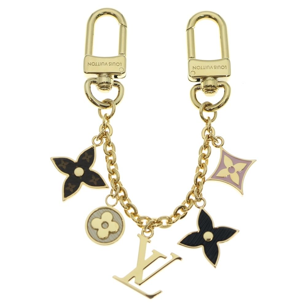 LOUIS VUITTON ルイヴィトン モノグラム スプリングストリート バッグチャーム ゴールド GP M01188