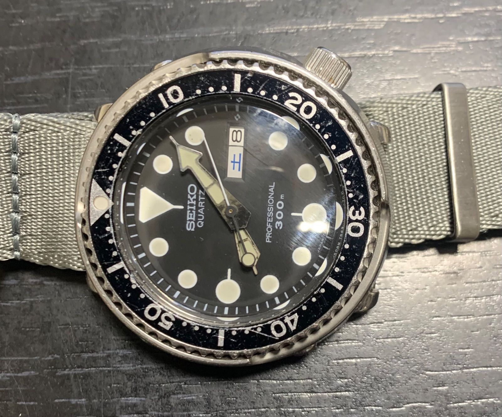 時計SEIKO 7549-4010 ツナ缶
