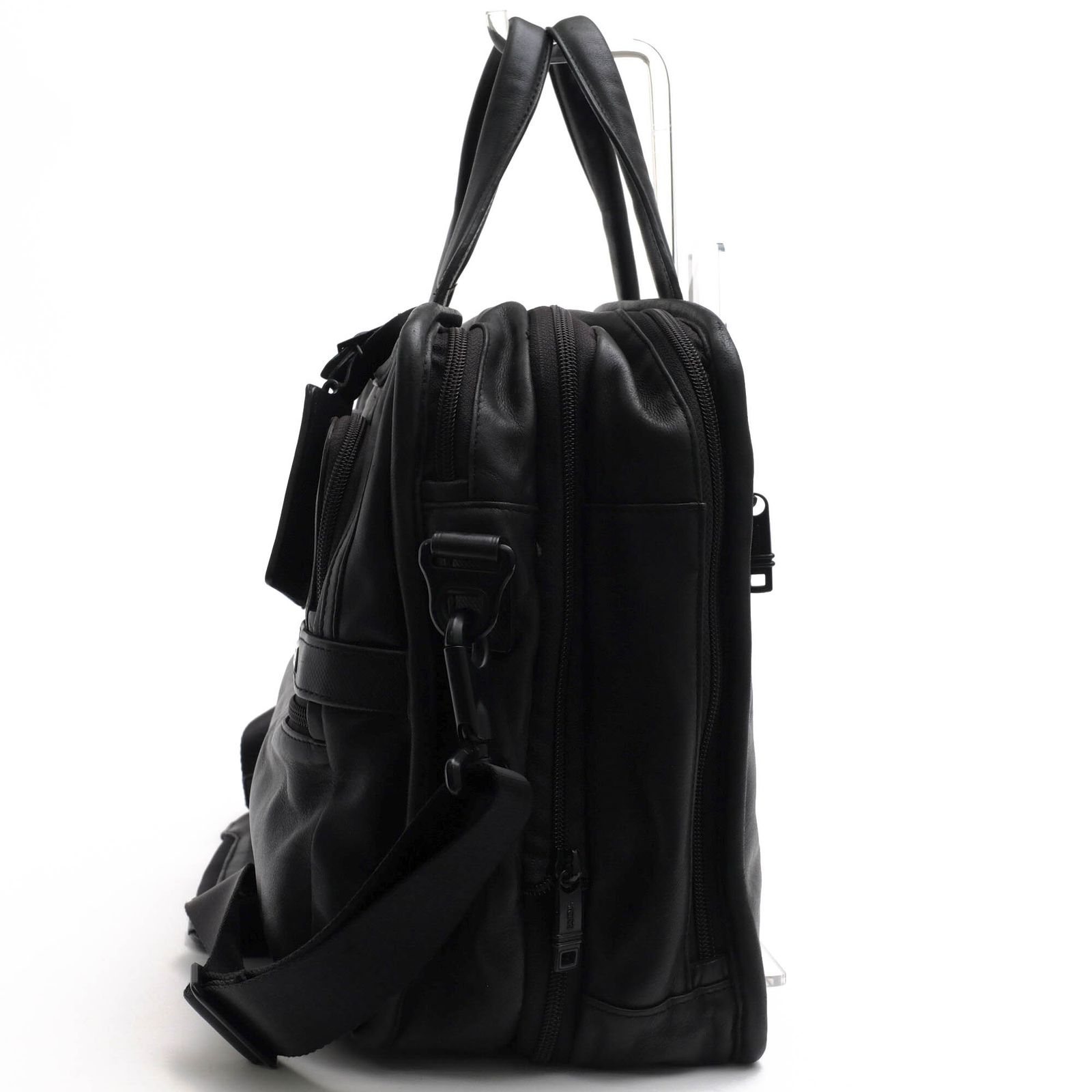 【廃盤】TUMI 2way ビジネスバッグ オールレザー 96141D2 3層 極美品 トゥミ 2way ビジネスバッグ オールレザー ブラック 96141D2 メンズ