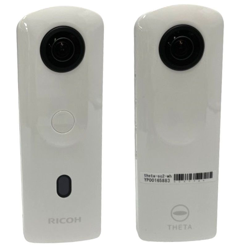 RICOH】 リコー THETA SC2 ぽくっ ホワイト 360度 全天球カメラ