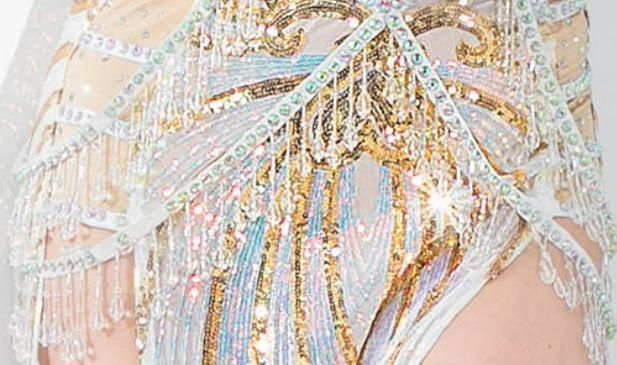 ベリーダンス衣装 セットアップ ブラスカート 2色 オーダー