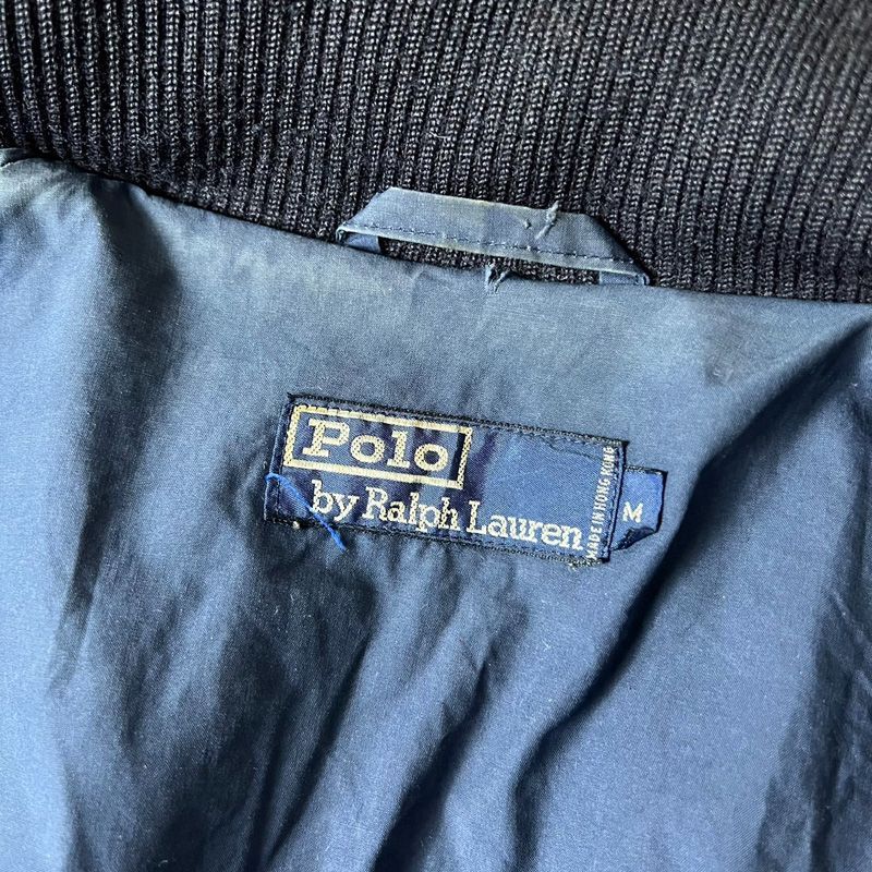 90s POLO RALPH LAUREN チェック ウール スイングトップ