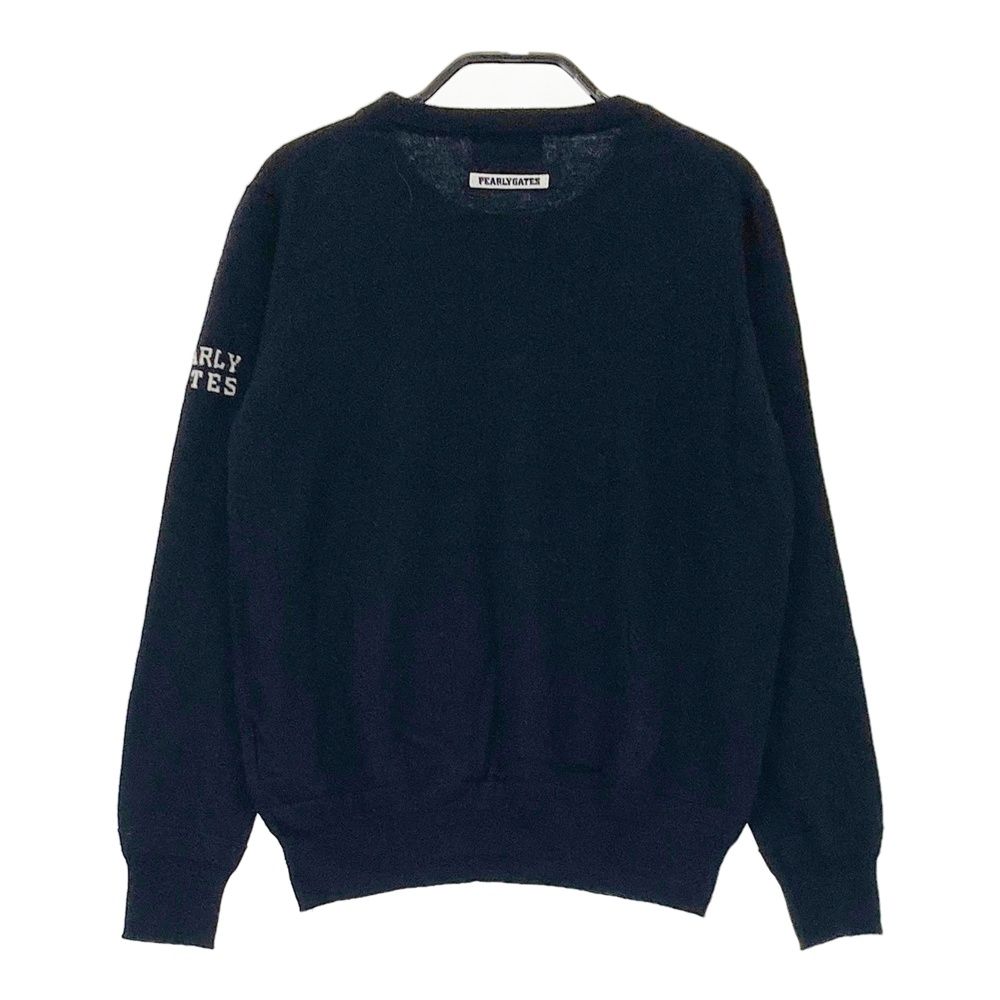 美品パーリーゲイツ落書きシリーズセーター4 パーリーゲイツニット