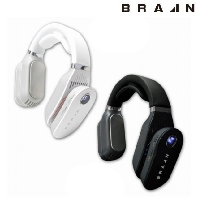 BRAIN ブレイン ネッククーラー - ヒーター BR-781 | usb 充電式 静音 涼しい 夏 夏用 熱中症対策 暑さ対策 フェス 散歩 アウトドア レジャー
