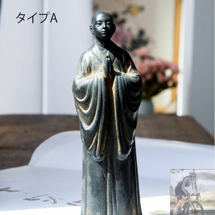 仏像 置物 オブジェ 仏教 精密彫刻 一刀彫り 風水 崇拝 彫刻 病気平癒