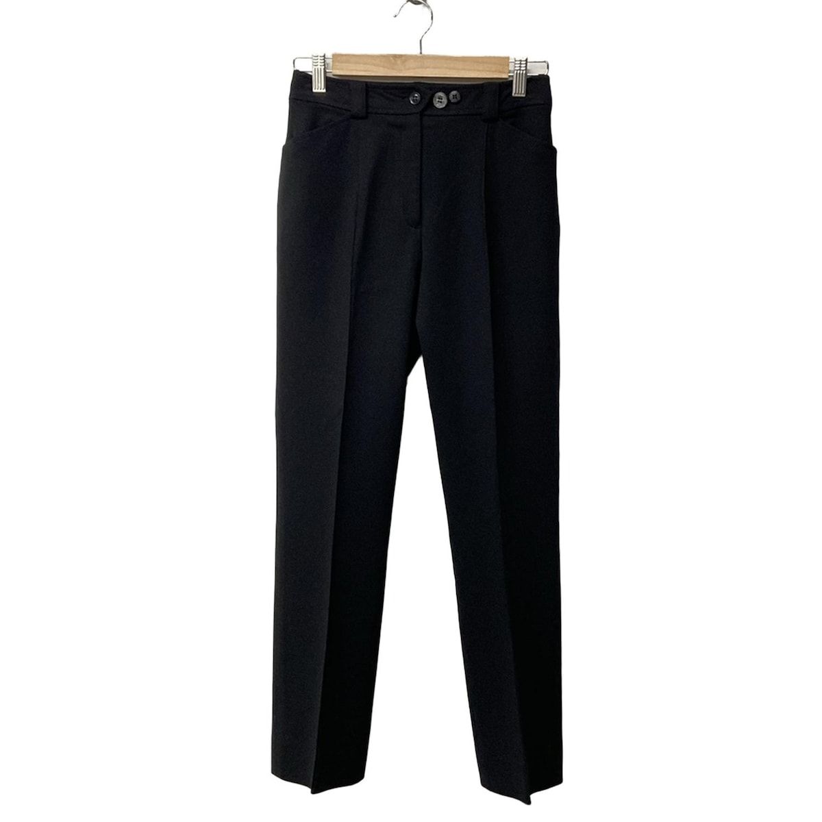 LANVIN SPORT ランバンスポーツ パンツ サイズ36 S レディース - 黒 フルレングス