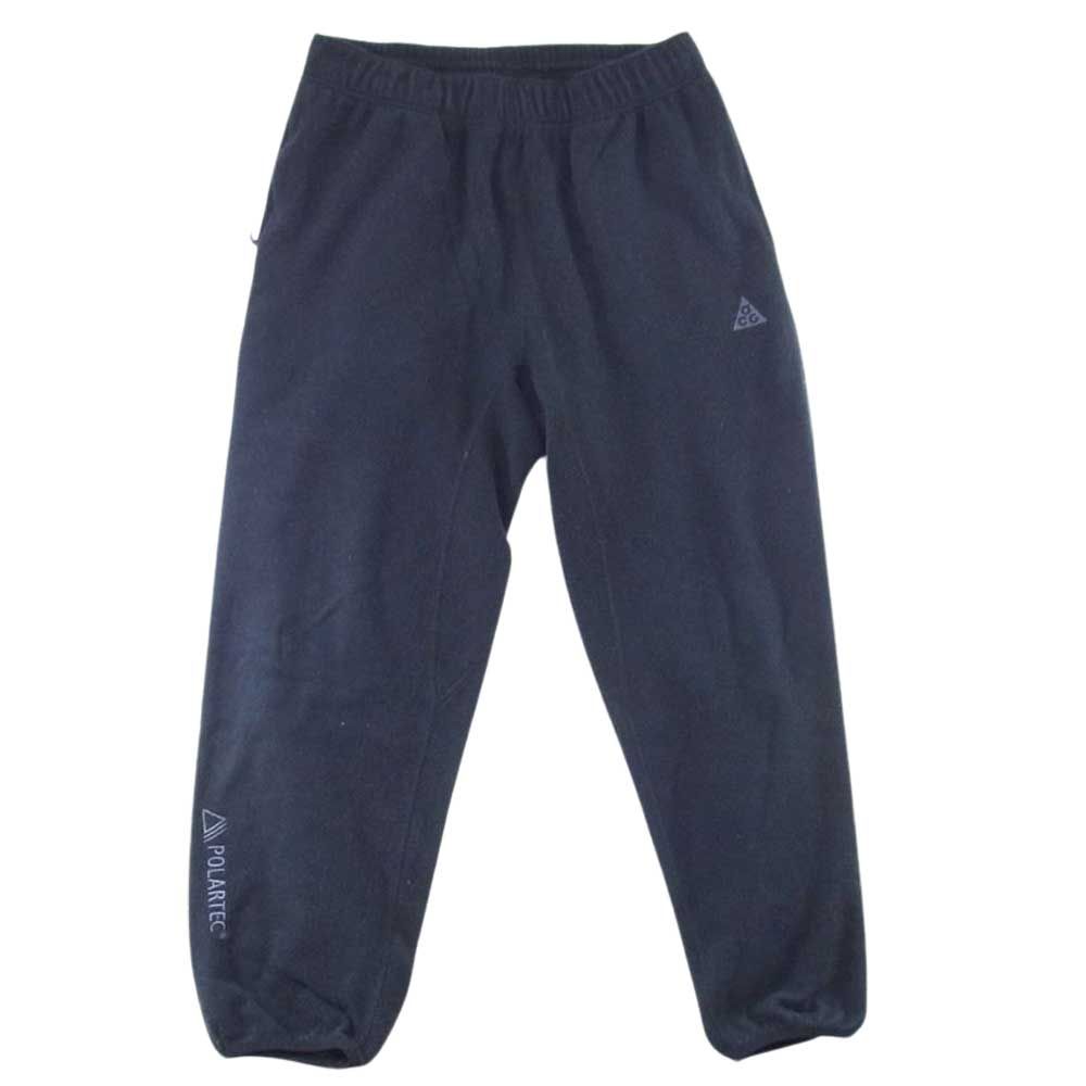 NIKE ナイキ パンツ CV0659-010 ACG Polartec Casual Loose Running Pants Wolf Tree  フリース パンツ ブラック系 L【中古】 - メルカリ