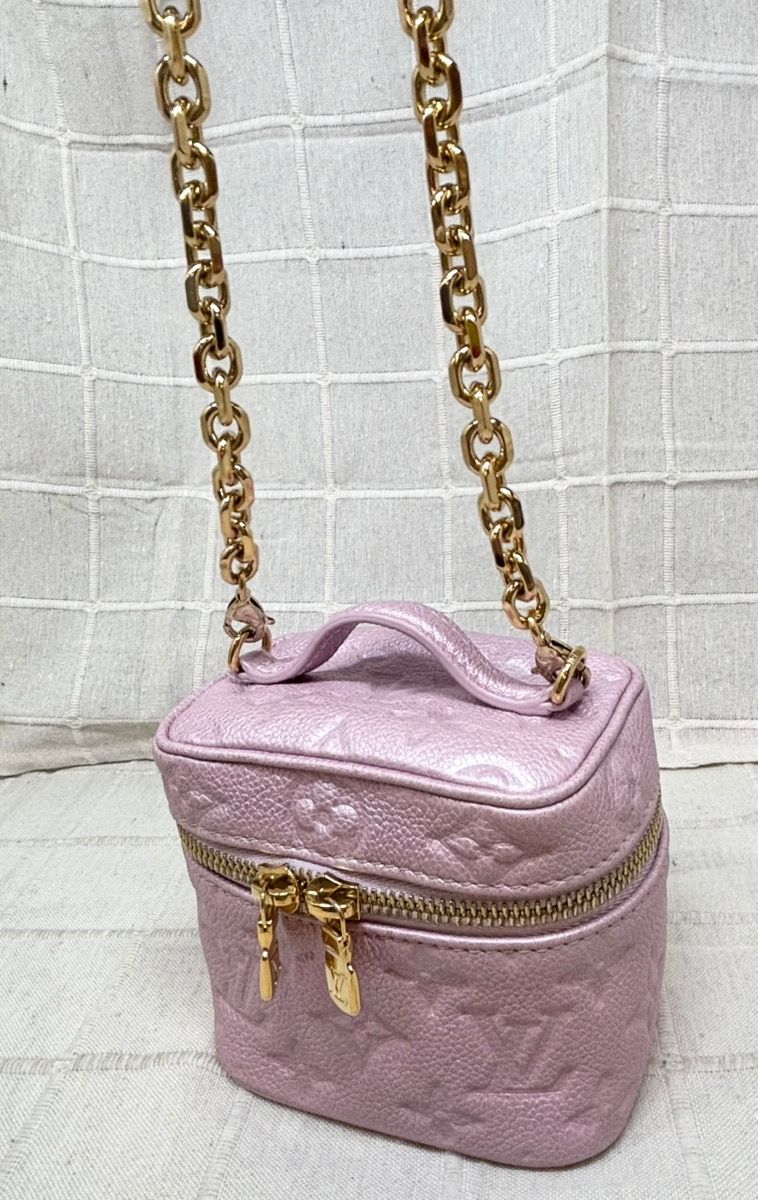 ルイ・ヴィトン モノグラムラミネーテッド ミクロバニティ LOUIS VUITTON 新作 アンプラント ミクロ・ヴァニティ / M82168