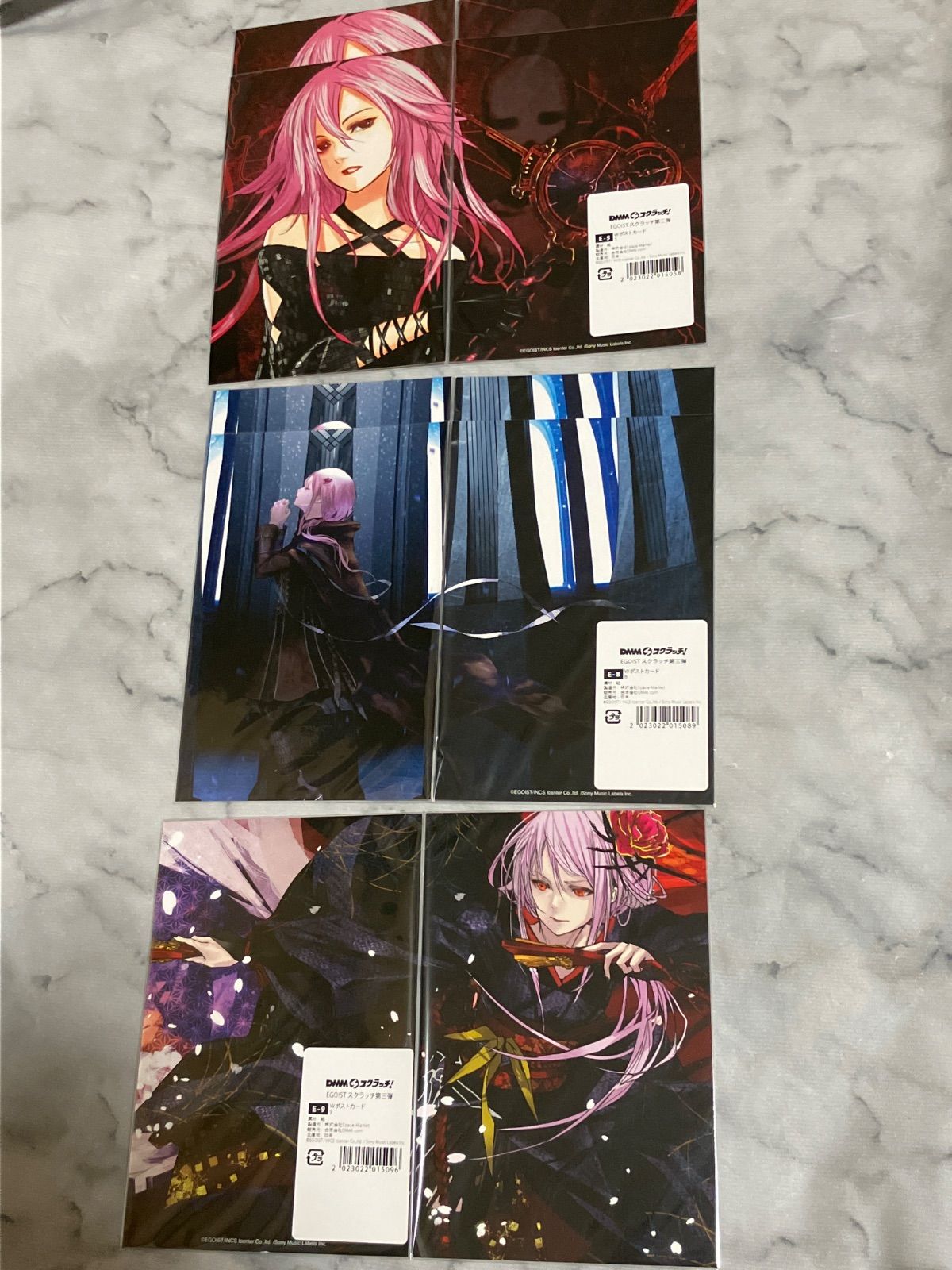 EGOIST ポストカード 楪 いのり DMMスクラッチ エゴイスト - メルカリ