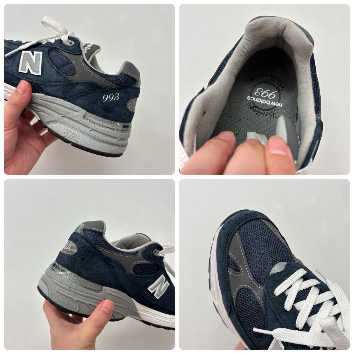良品 New Balance ニューバランス MR993NV MR993 993 NV スニーカー 
