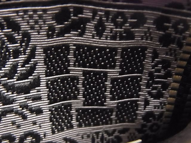 平和屋本店□極上 1897年創業 名門岡野 本場筑前博多織 千年工房 両面