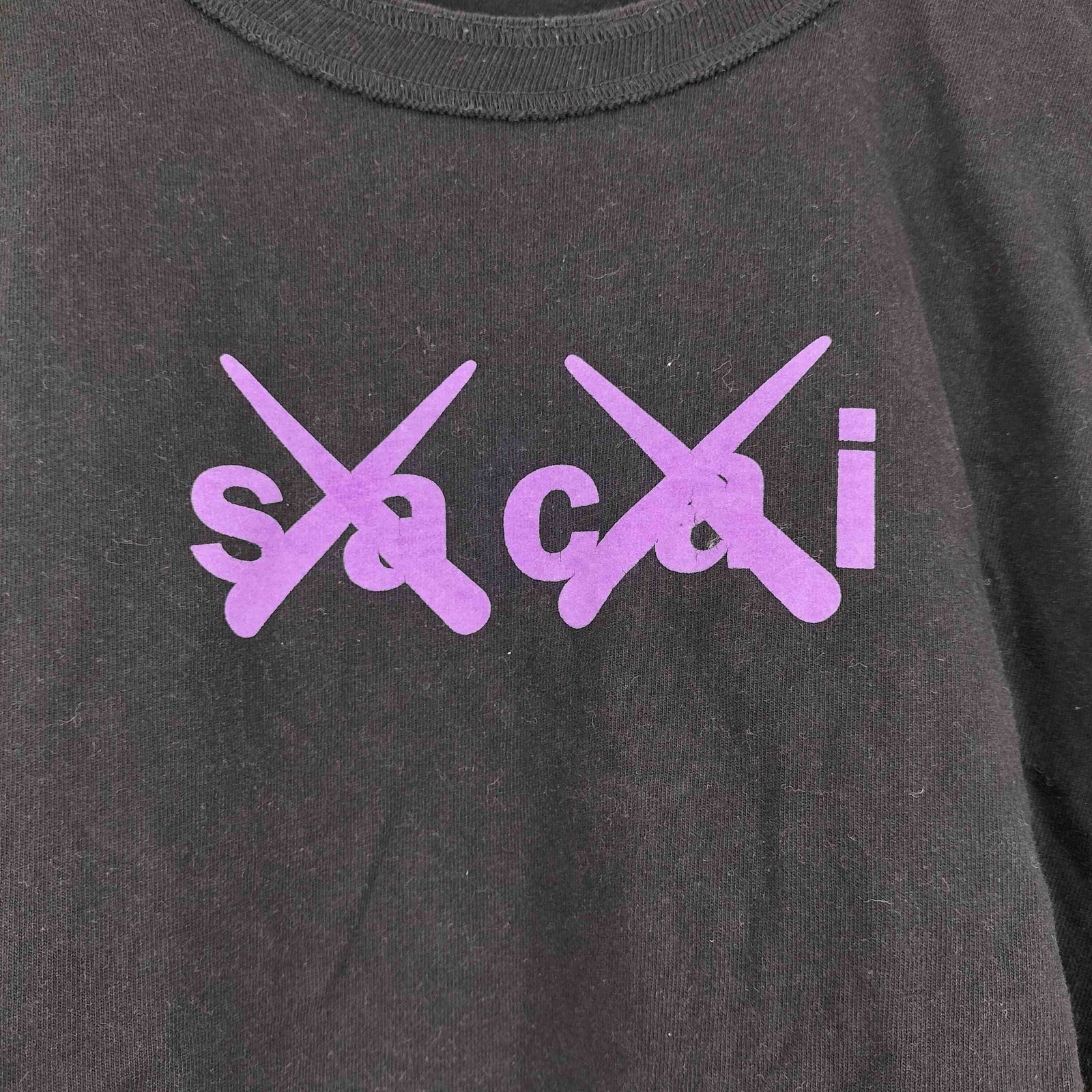 サカイ Sacai フロック ロゴ プリント S/S Tシャツ メンズ 3