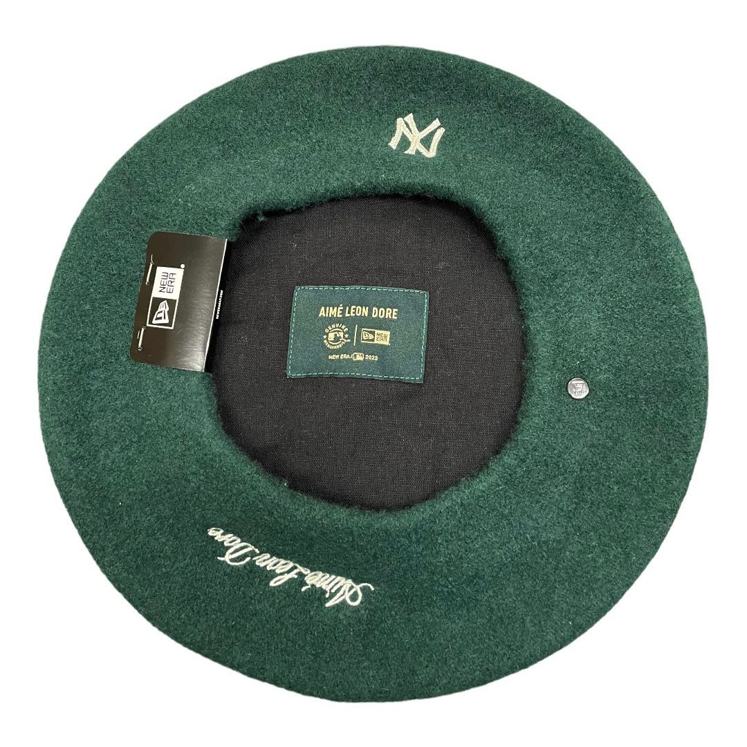 aime leon dore × newera ベレー帽　22AW 未使用 AIME' LEON DORE NEWERA 22AW コラボ ベレー帽