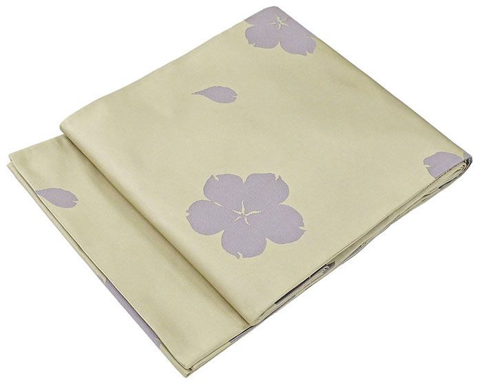 辻村寿三郎（ジュサブロー)　袋帯 袋帯 辻村寿三郎 ジュサブロー 桜模様 美品 リサイクル 中古