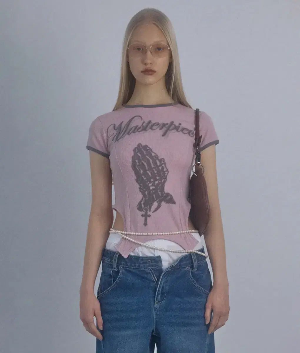 SCULPTOR(スカルプター) corset line tee SCULPTOR（スカルプター）の「Corset Line Tee/コルセットライン