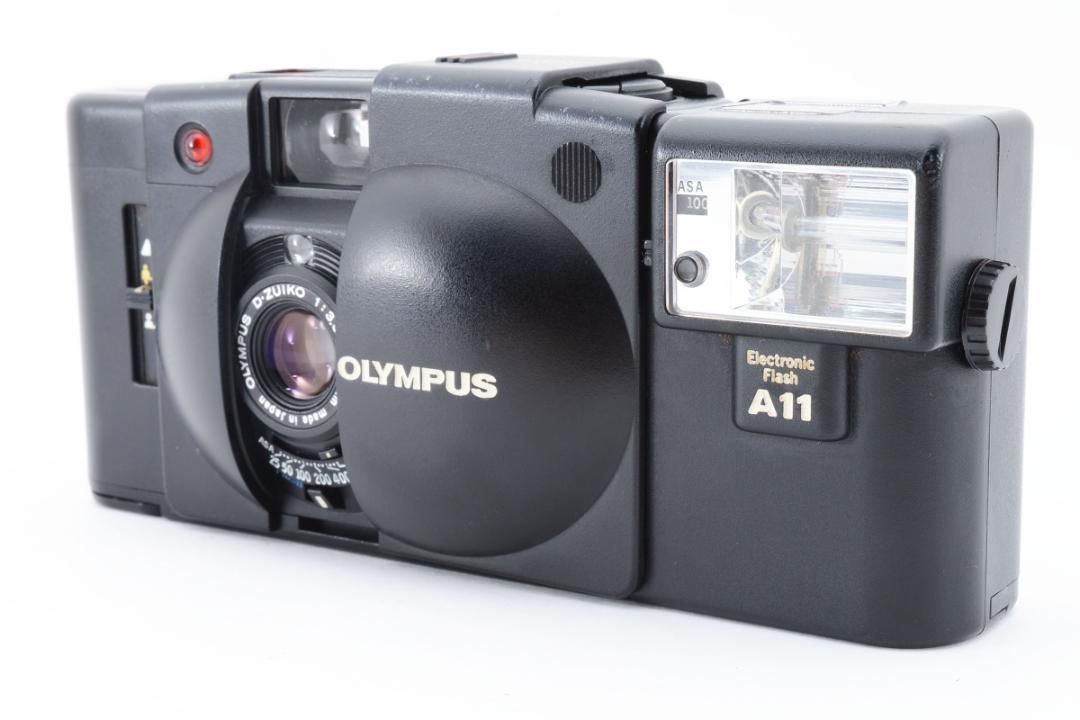 ✨完動品✨OLYMPUS オリンパス XA2 A11 セット フィルムカメラ 