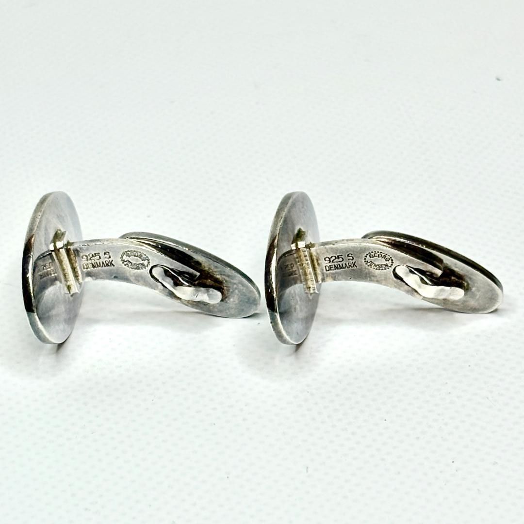 楕円形カフリンクス