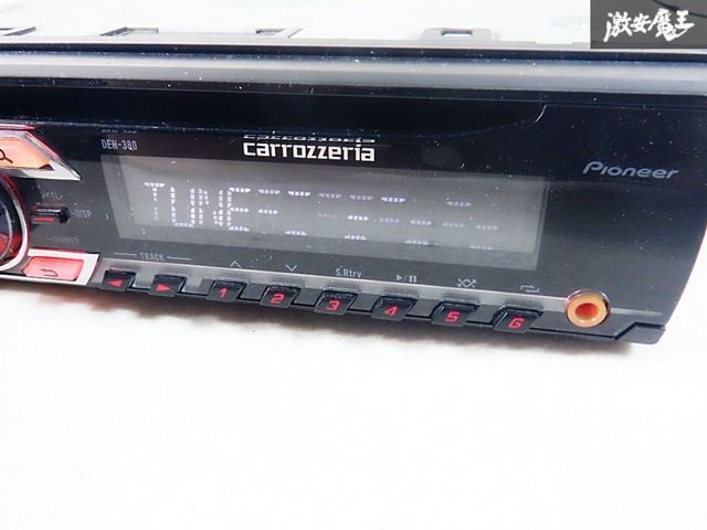 カロッツェリア　1DINデッキ ジャンク ジャンク】carrozzeria カロッツェリア パイオニア DEH-380 1DIN