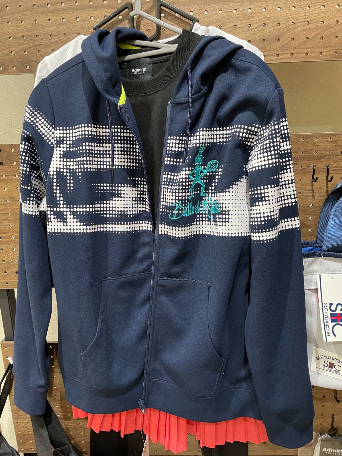 バルデマッチ テニス パーカー BDM-A1112 ネイビー UNI:Mサイズ