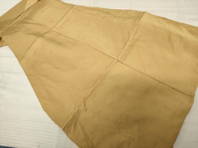 平和屋着物●男性 馬乗り袴 色無地 丁字染色 綿 AABA9764ck