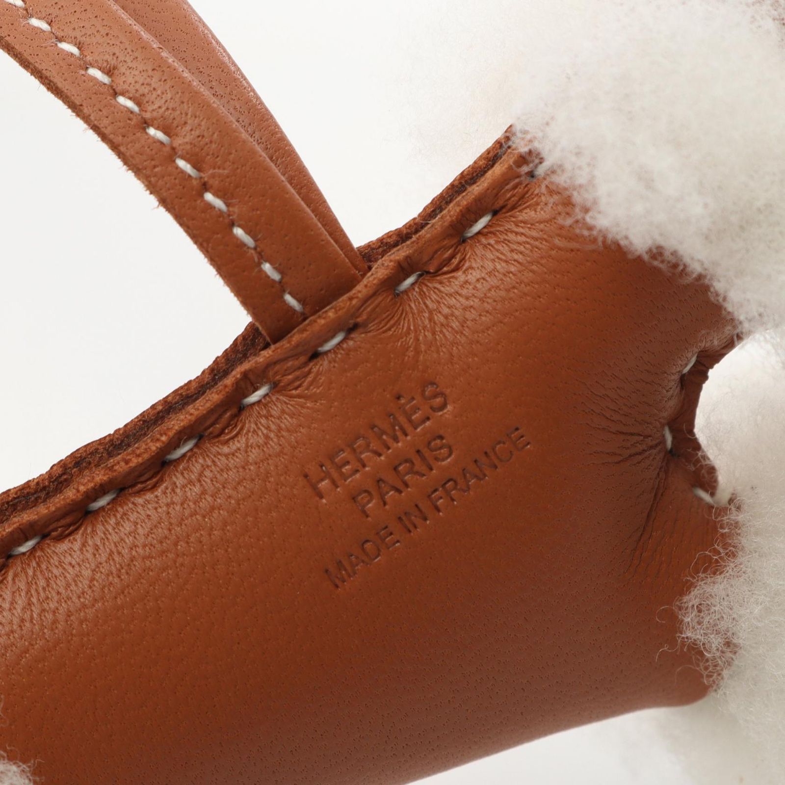 エルメス HERMES チャーム バディチャーム ゴールド ムートン