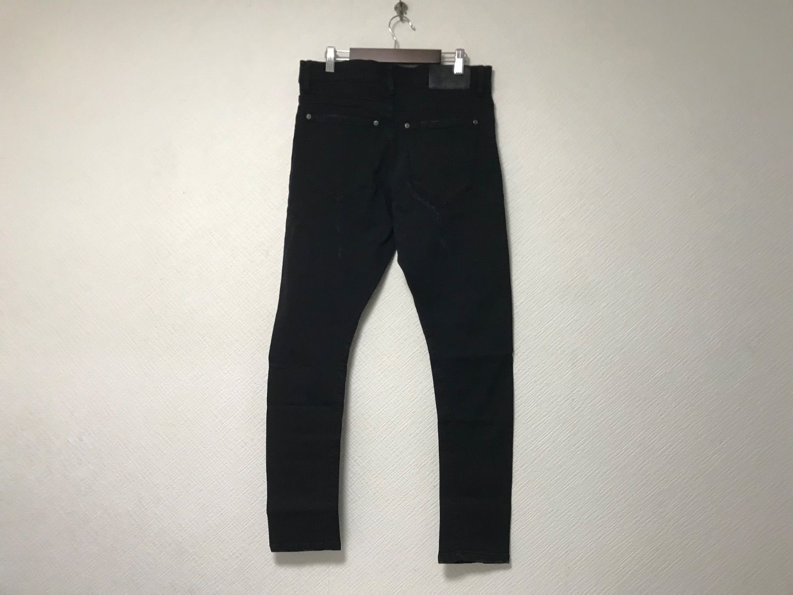 本物レトロエンジンRetroEngineコットンストレッチダメージ加工 