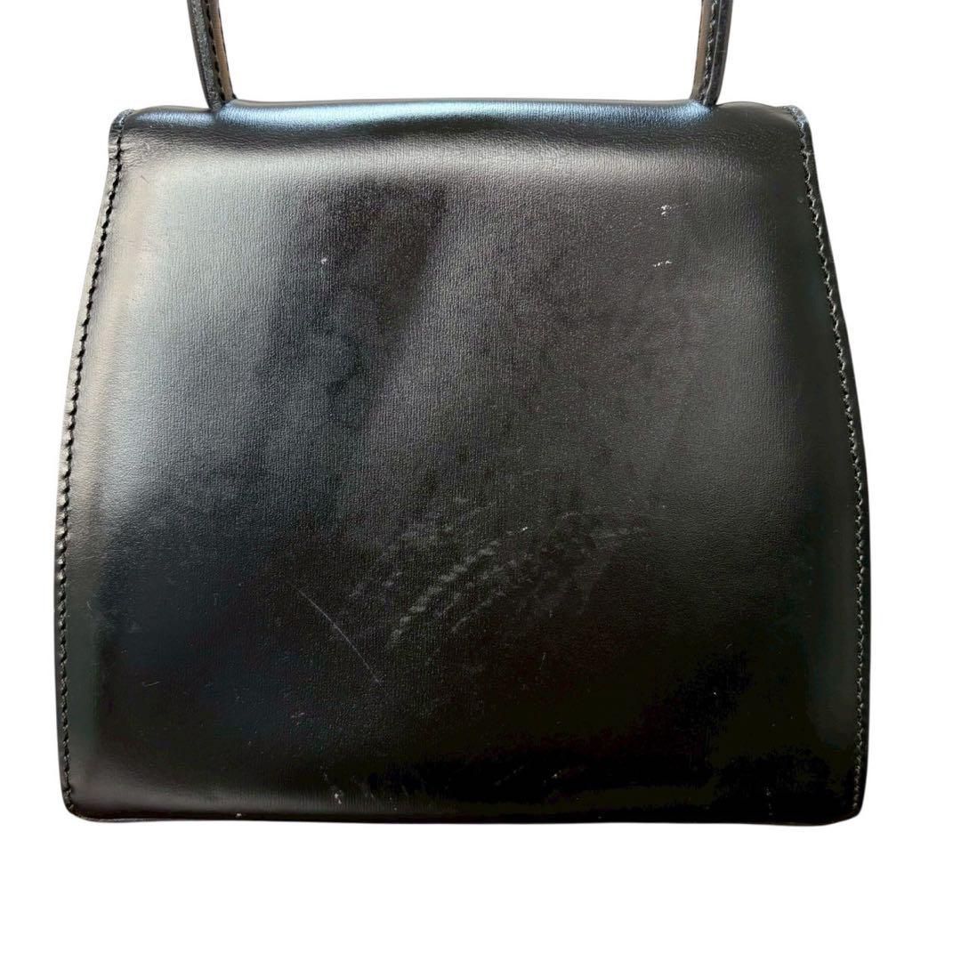 ✨極美品✨希少　CELINE　セリーヌ　ハンドバッグ　サークルロゴ　ブラウン CELINE - 極 美品 保存袋付 CELINE セリーヌ ヴィンテージ