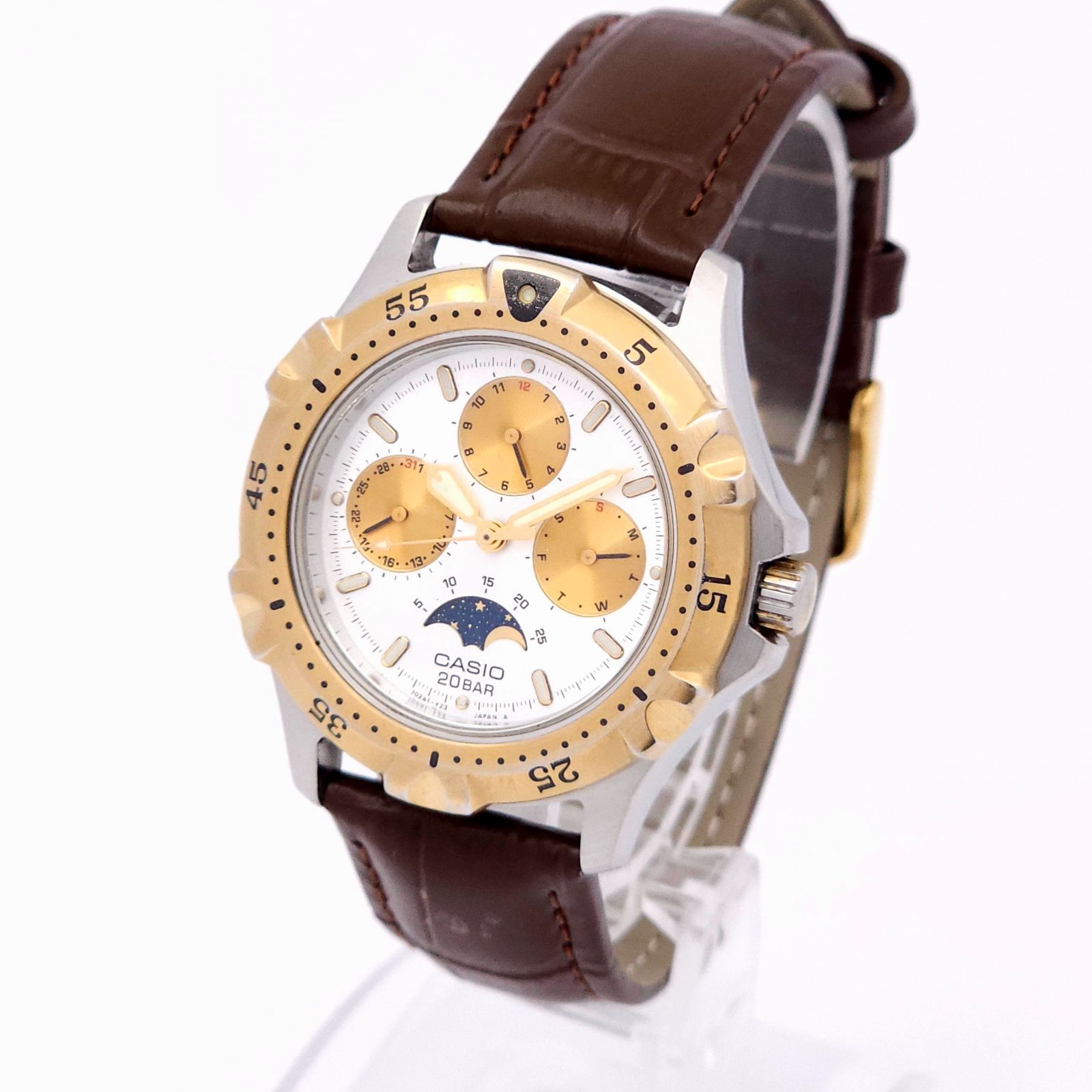 カシオ　カジキトリプルカレンダー　 ムーンフェイズ　RKA-705 ダイバー カシオ カジキトリプルカレンダー ムーンフェイズ RKA-705 ダイバー