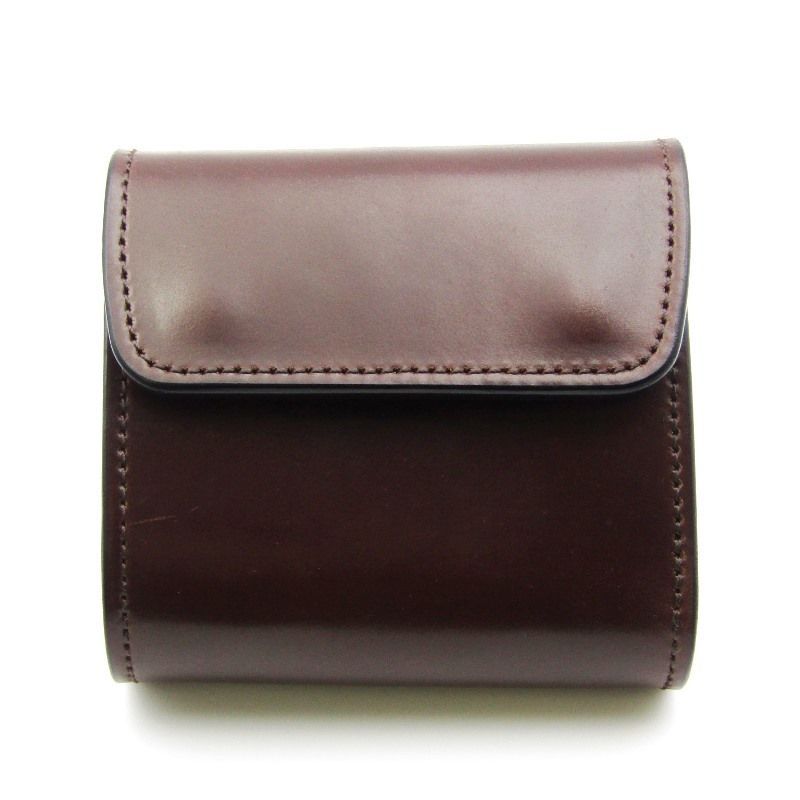 ROBUSTA LEATHER ロブスタ 三つ折り財布 シェルコードバン Rock II ロック2 ホーウィン社 フルコードバン 4 24004535