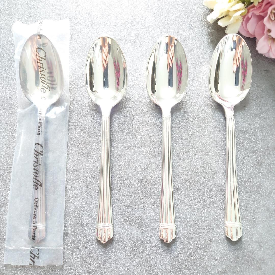 クリストフル アリア コーヒースプーン 未開封含む 4点
