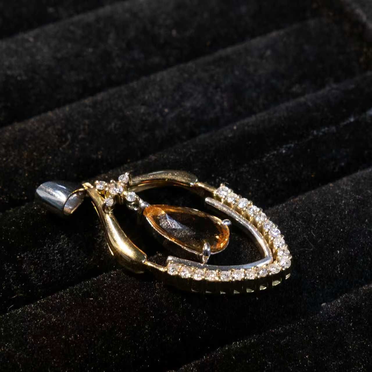 preciousトパーズ2.29ct ダイヤモンド0.29ct