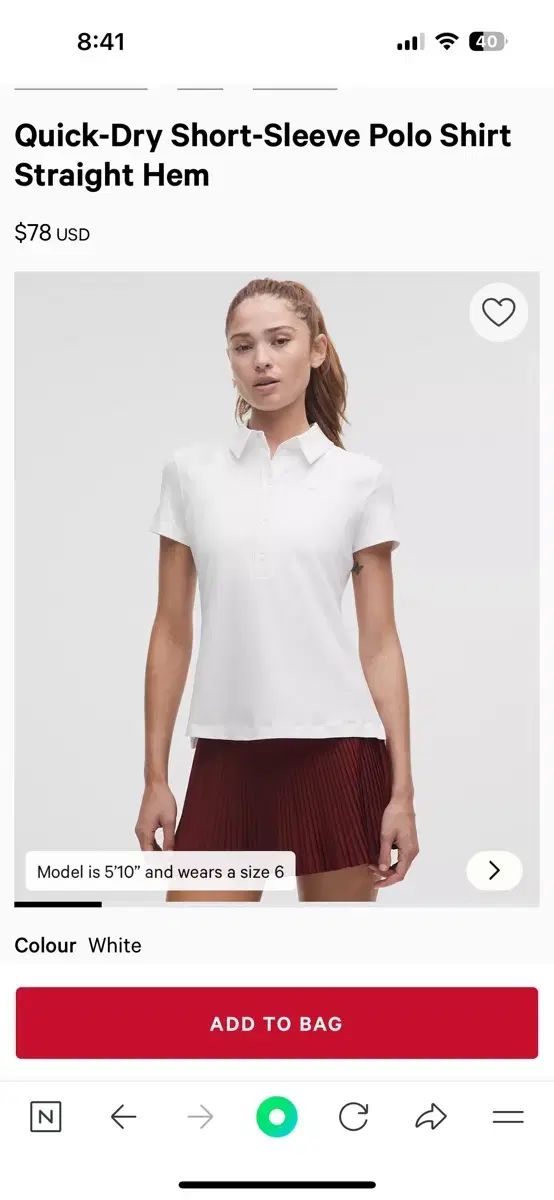 lululemon ルルレモン ゴルフ ポロシャツ 4 サイズ