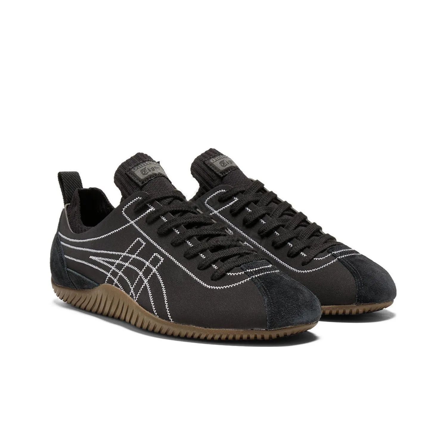 Onitsuka Tiger ブラック フラットシューズ24cm Onitsuka Tiger 「Onitsuka Tiger」 フラットサンダル 24.5