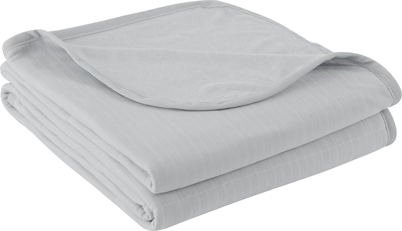 【迅速発送】クモリ(Kumori) 接触冷感 タオルケット ダブル ひんやり 夏用 ブランケット リバーシブル 冷感地u0026タオル地 吸汗吸湿 毛布 冷感ケット れいかん 通気 エアーケット クールケット