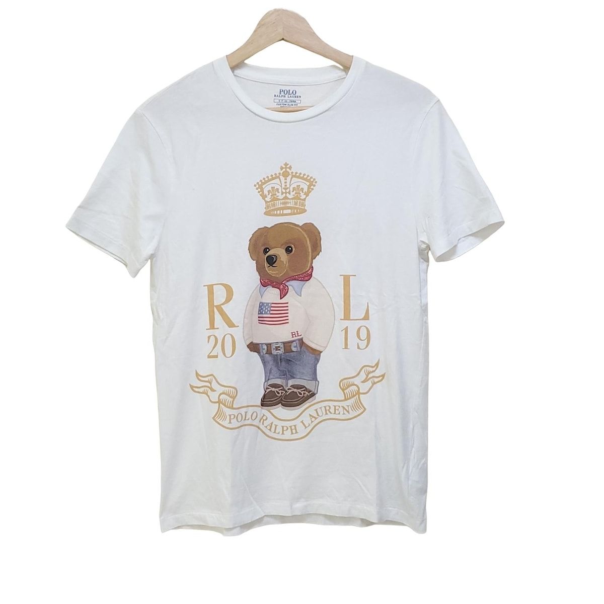 ポロバイラルフローレン　Tシャツ　ポロベア　Mサイズ　白T POLO RALPH LAUREN - ポロ ラルフローレン ポロベア Tシャツ XL