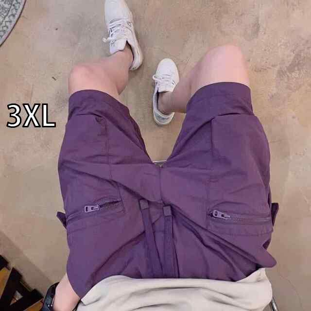 [3XL]メンズ  服  シンプル ファッション オシャレ 大人 かっこいい 大きいサイズ ストリート 紳士服 夏 カジュアル パンツ 速乾 ファッション ワークウェア ハーフ ビッグ ポケット