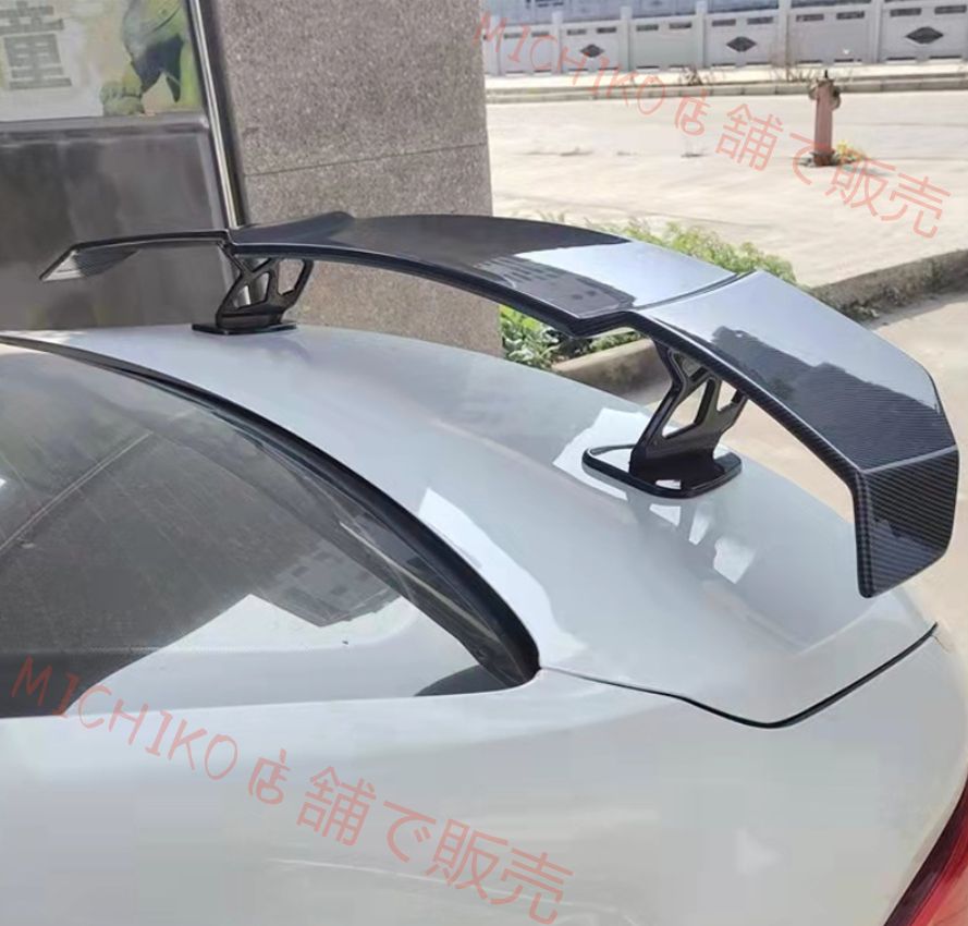 汎用セダン用 ノンドリル大型スポイラー 高脚スポイラー スタビライザー