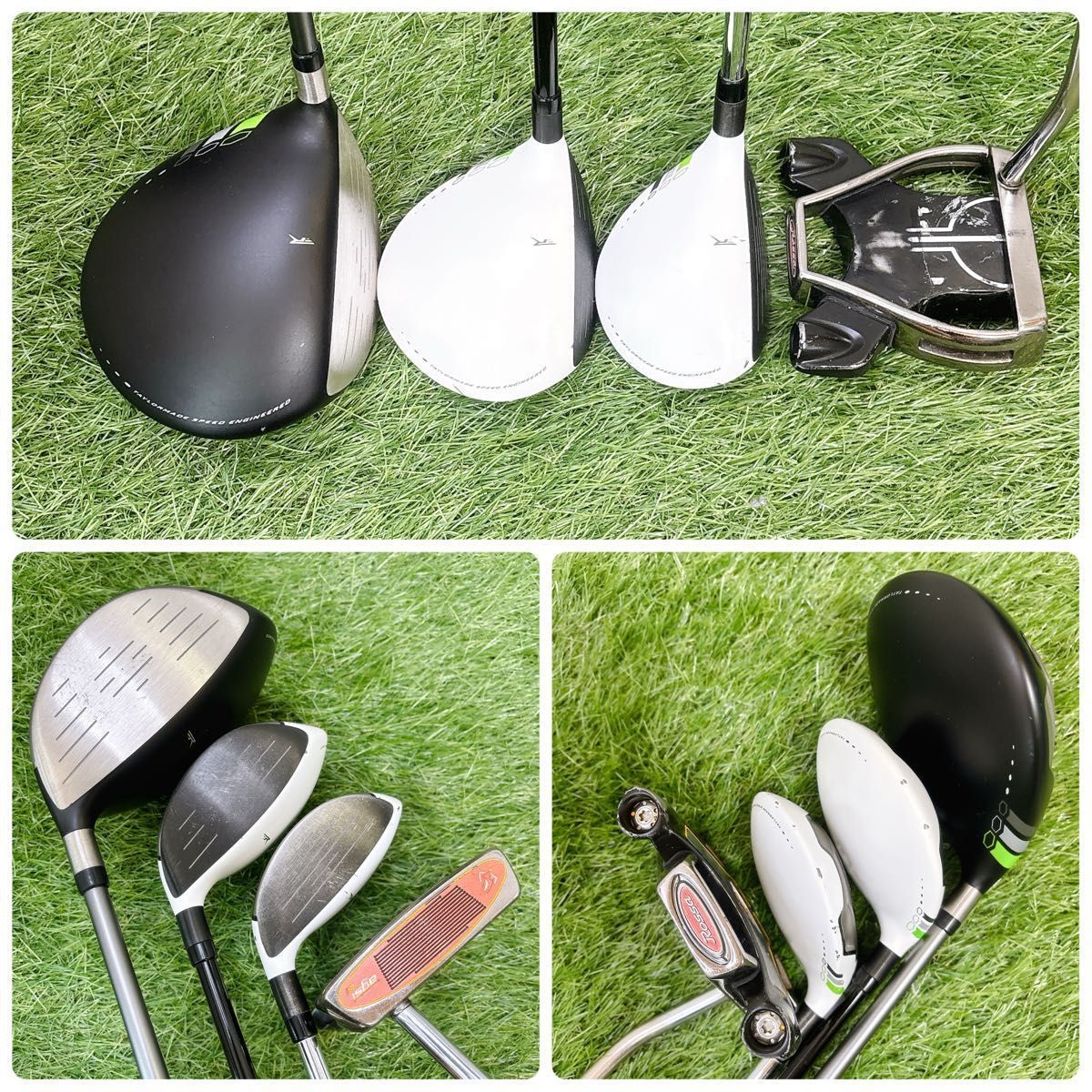 テーラーメイド　RBZ BURNER メンズゴルフクラブセット　キャディバッグ付 テーラーメイド RBZ BURNER メンズゴルフクラブセット キャディ