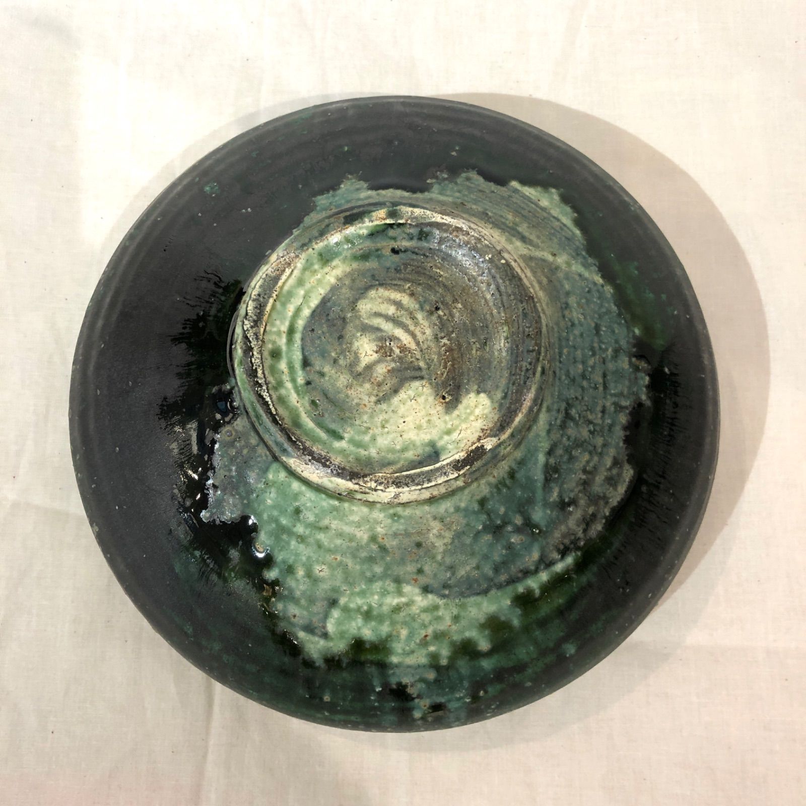 木曽 志真雄 織部7寸鉢 - メルカリ