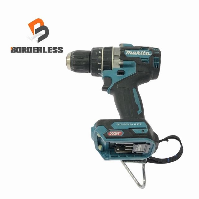 makita マキタ 40Vmax 充電式震動ドライバドリル HP002G 青|ブルー 本体のみ 電動工具 106538